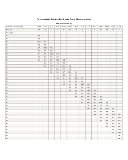Cashmerette Somerville Sports Bra PDF pattern