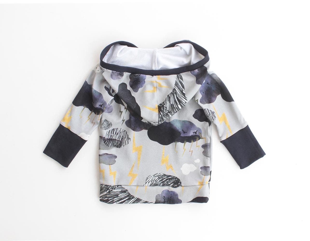 Stormy Hooded T-Shirt & Sweatshirt Pattern
