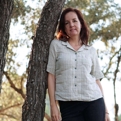 Tropicana Shirt Sewing Pattern Wardrobe By Me