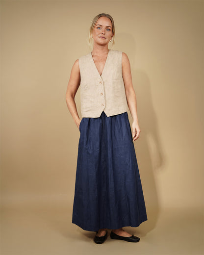 Waistcoat top sewing pattern