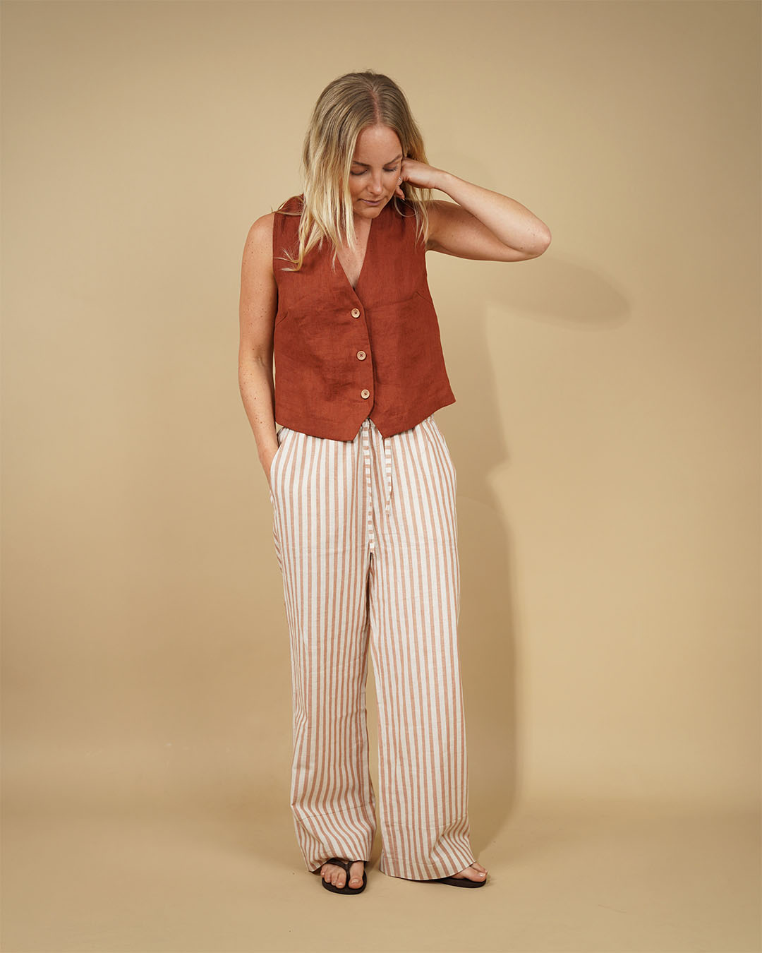 Waistcoat top sewing pattern