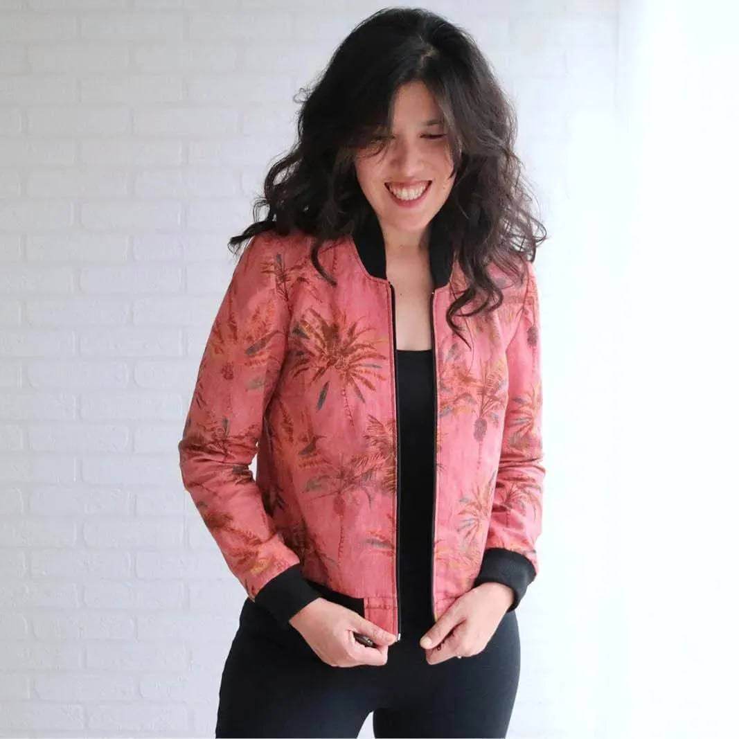 Amelia Bomber Jacket sewing pattern Wardrobe By Me