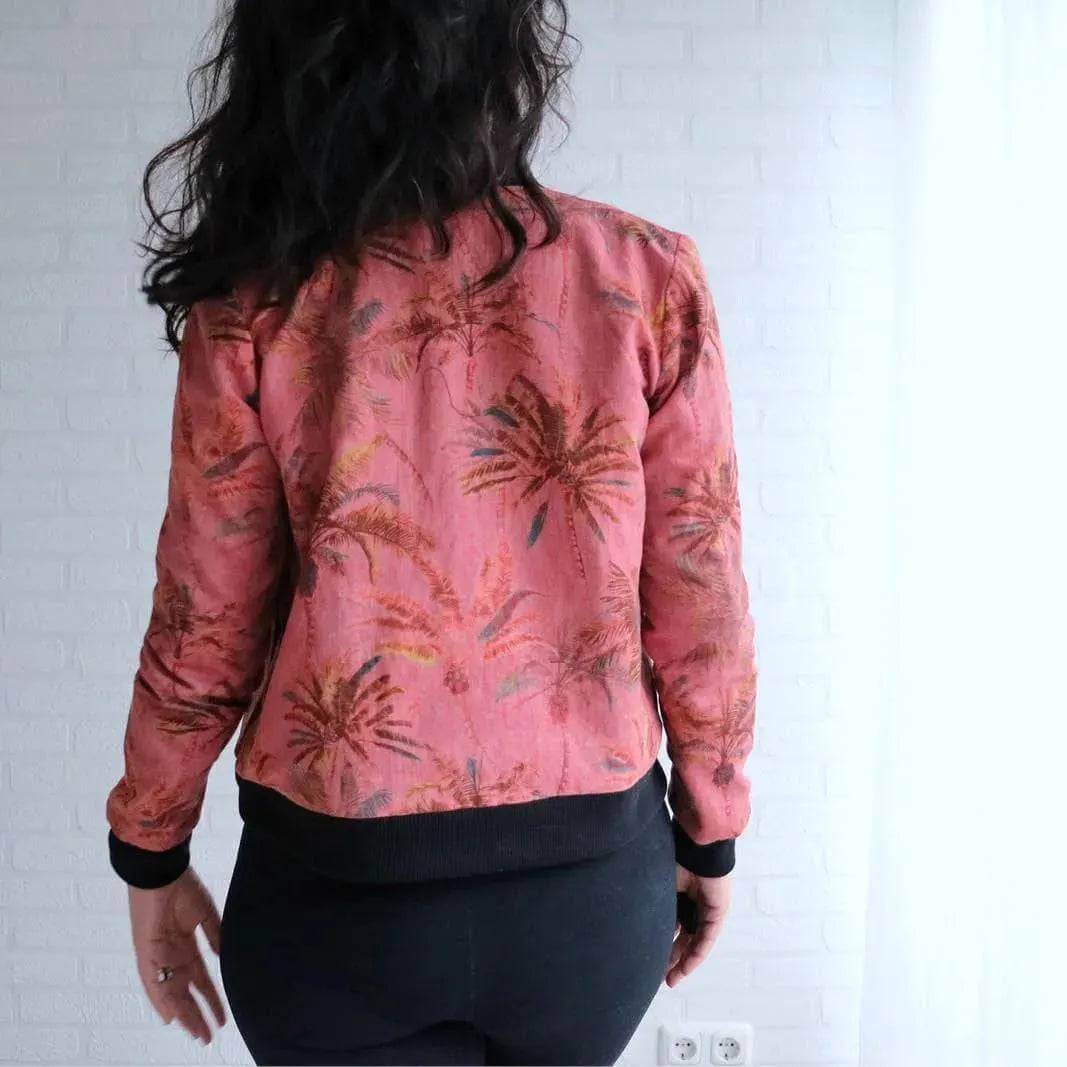 Amelia Bomber Jacket sewing pattern Wardrobe By Me