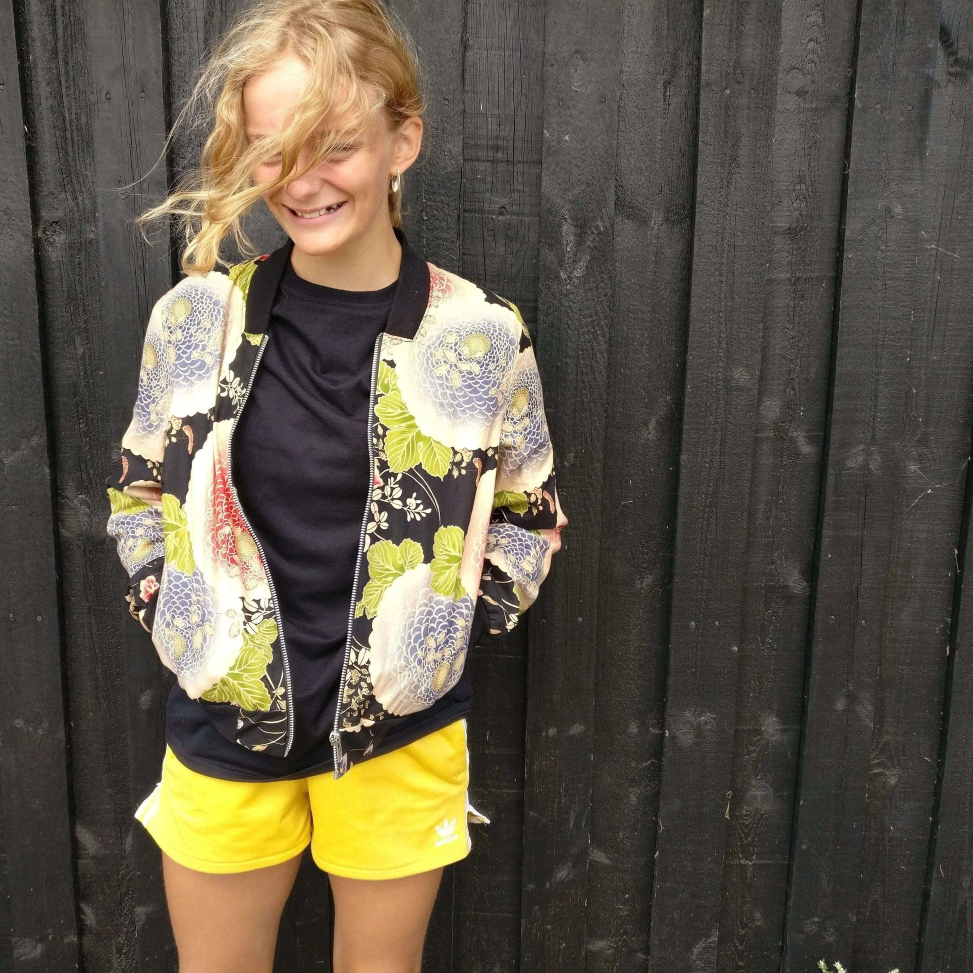 Amelia Bomber Jacket sewing pattern Wardrobe By Me
