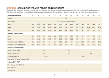 Balloon Cardigan sewing pattern Wardrobe By Me