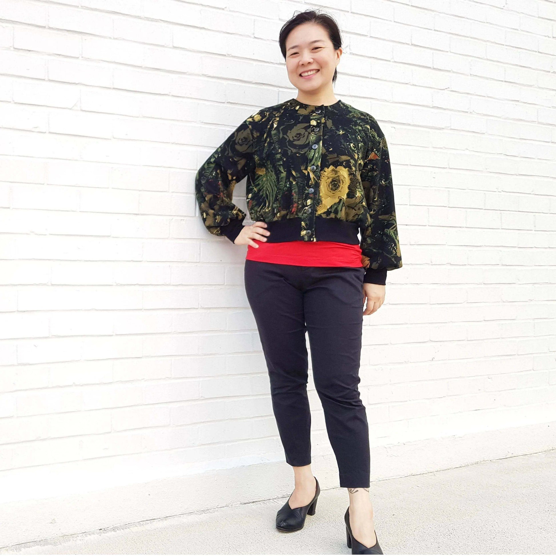 Balloon Cardigan sewing pattern Wardrobe By Me