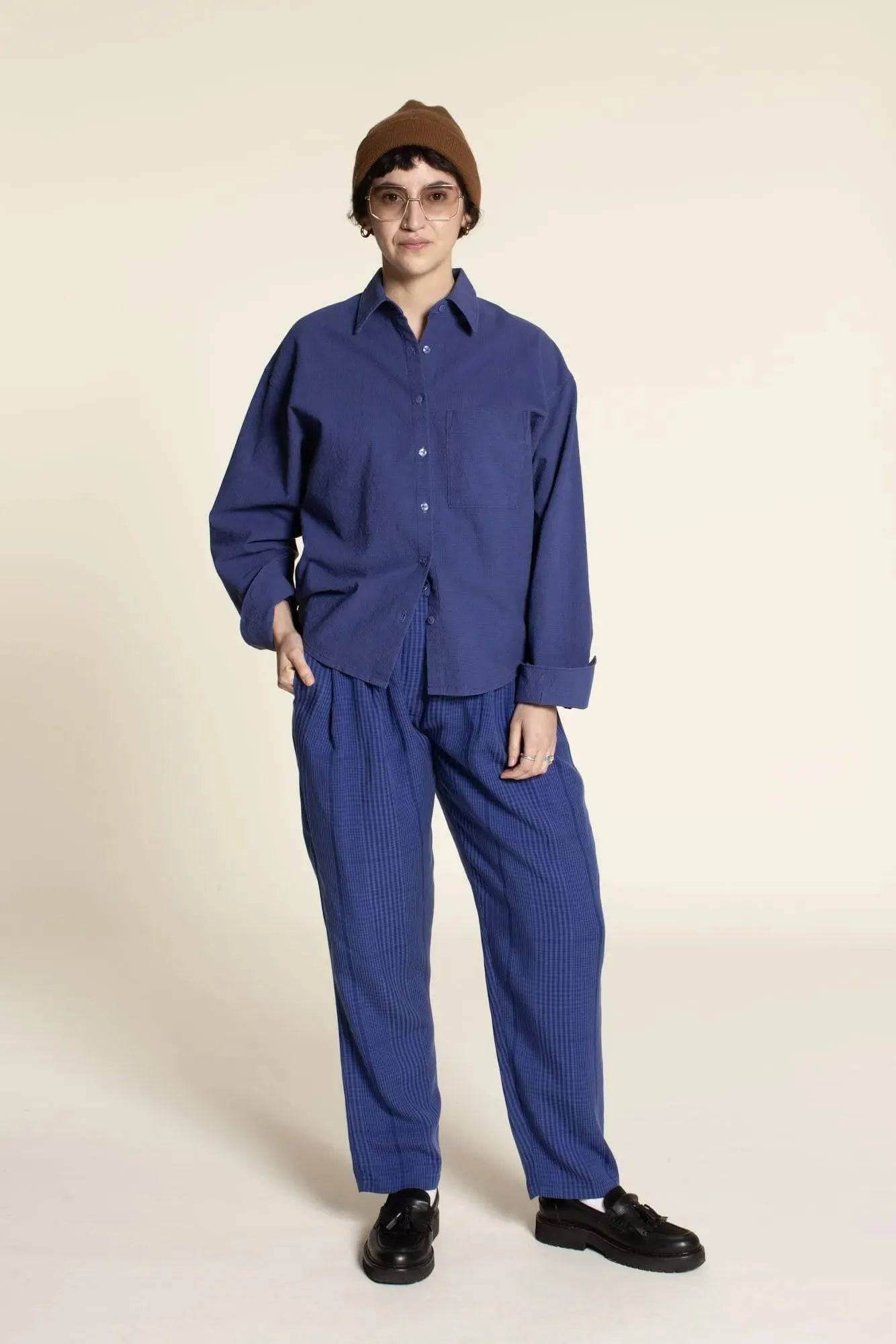 Boxy Shirt sewing pattern Wardrobe By Me