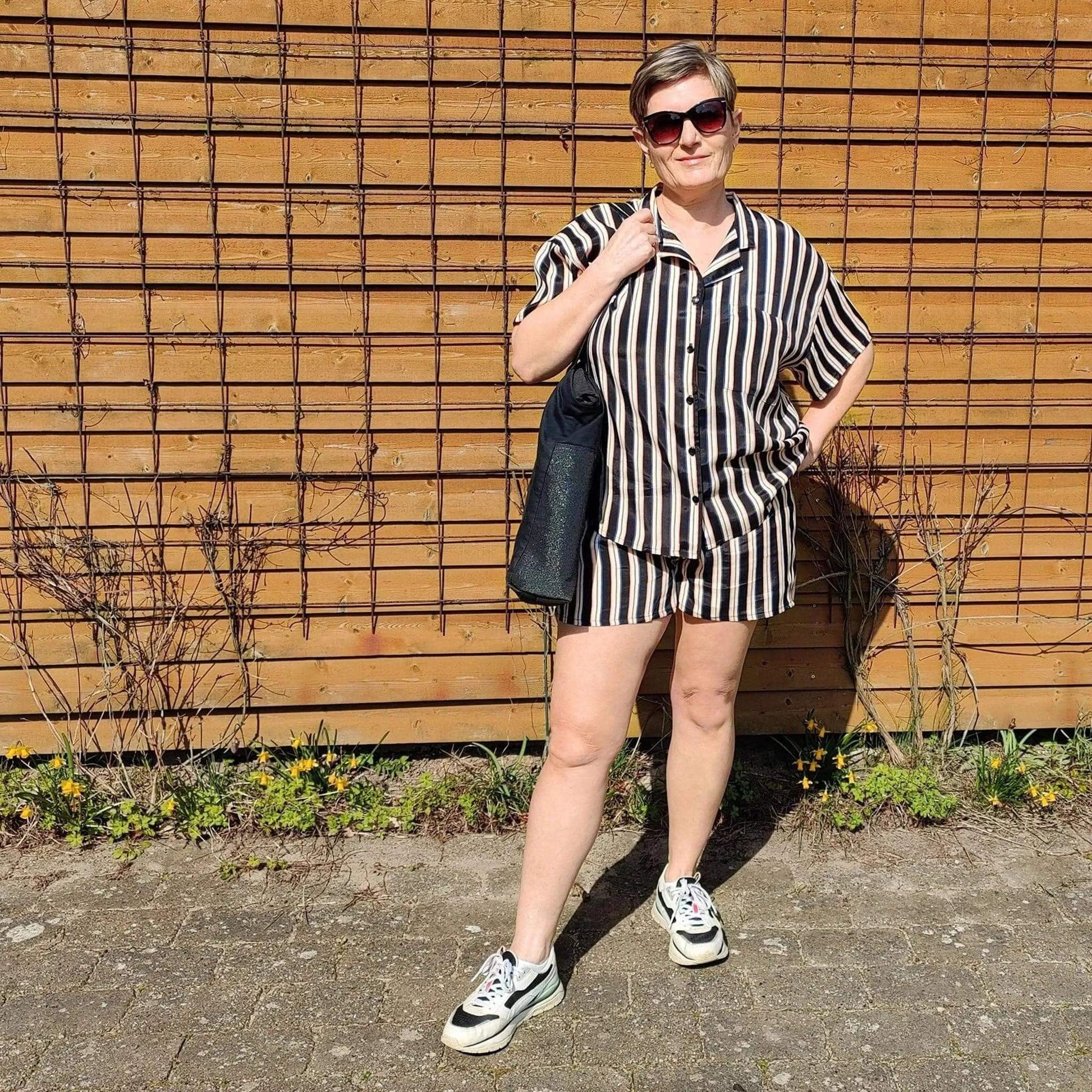 Camp Shirt and Shorts Sewing pattern Wardrobe By Me