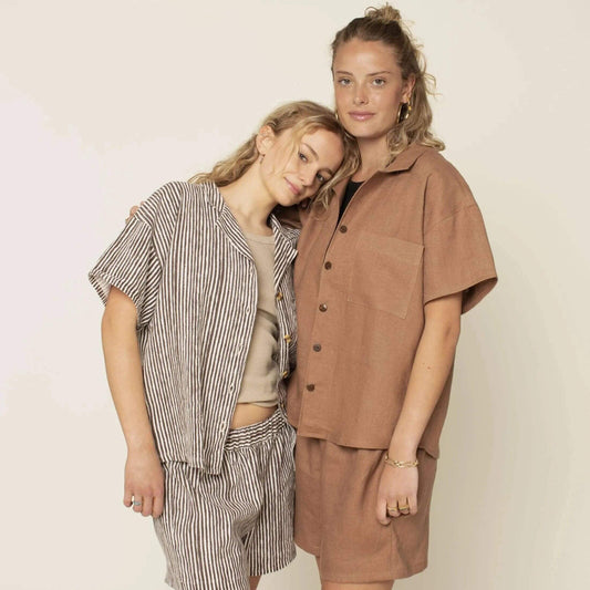 Camp Shirt and Shorts Sewing pattern Wardrobe By Me