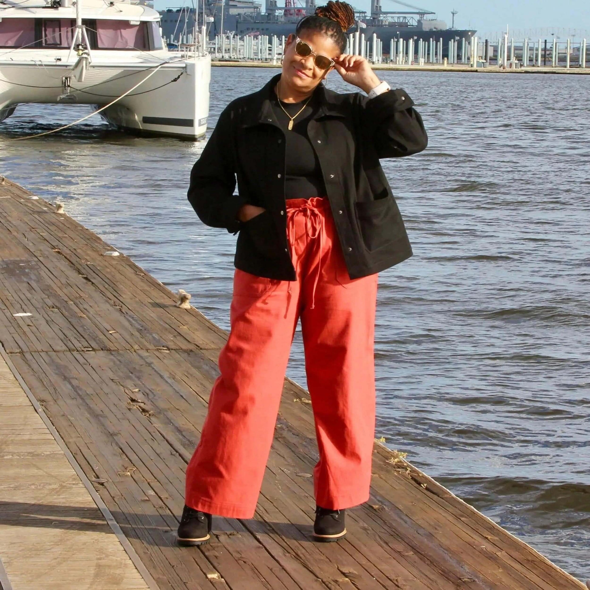 Canvas Jacket sewing pattern Wardrobe By Me