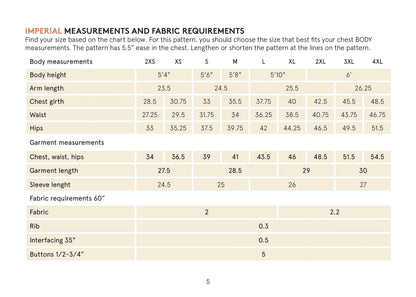 Cardigan Sewing Pattern Wardrobe By Me