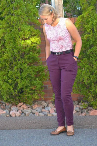 Chino Pants Sewing Pattern Wardrobe By Me
