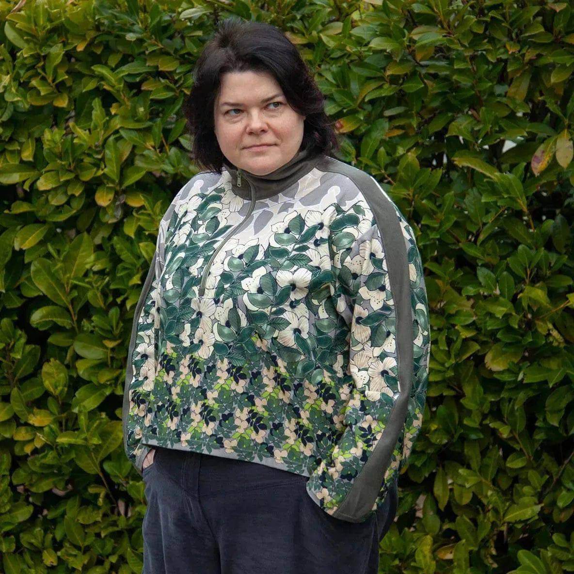 Half zipper sweater Pattern Wardrobe By Me