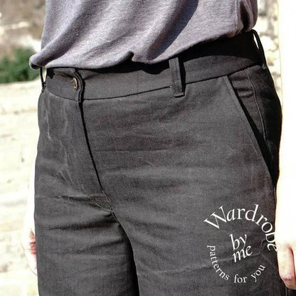 Hepburn pants Sewing Pattern Wardrobe By Me