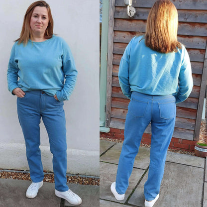 Jeans Sewing Pattern Wardrobe By Me
