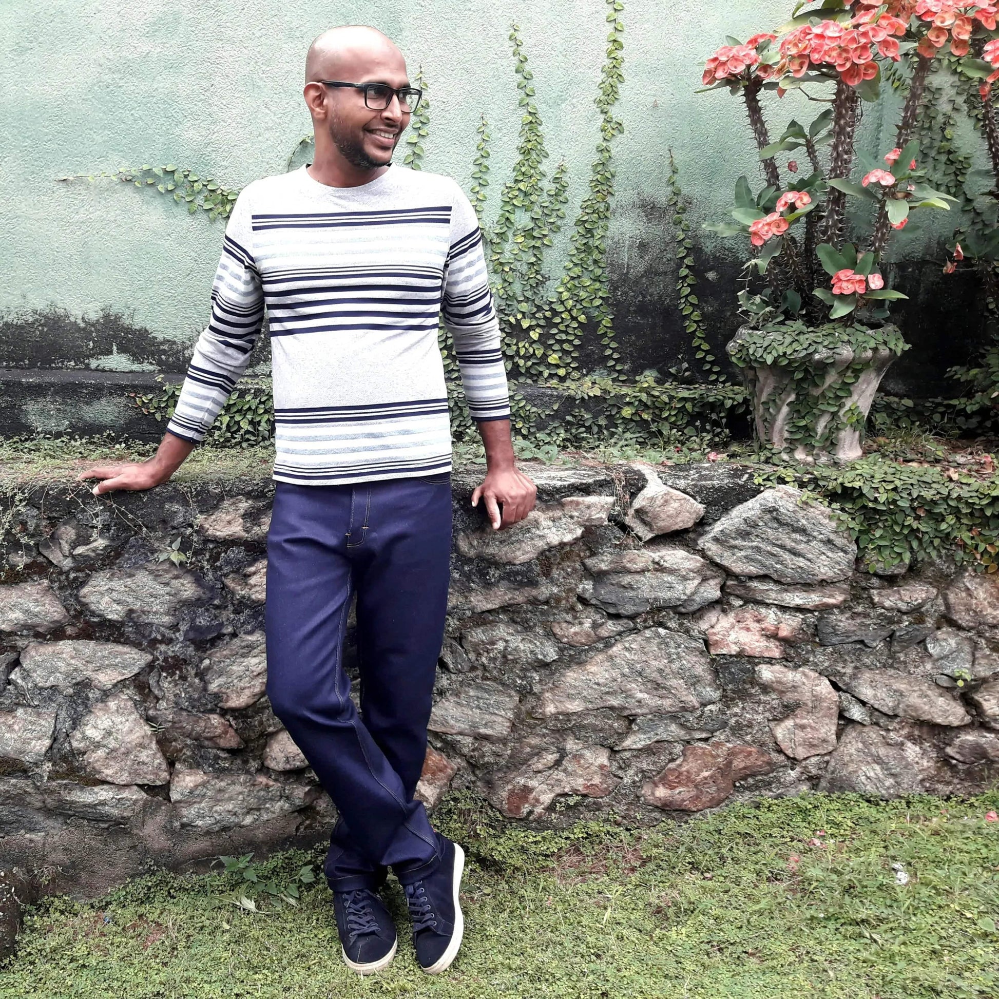 Jeans Sewing Pattern-Men's sizes 26-42 Wardrobe By Me