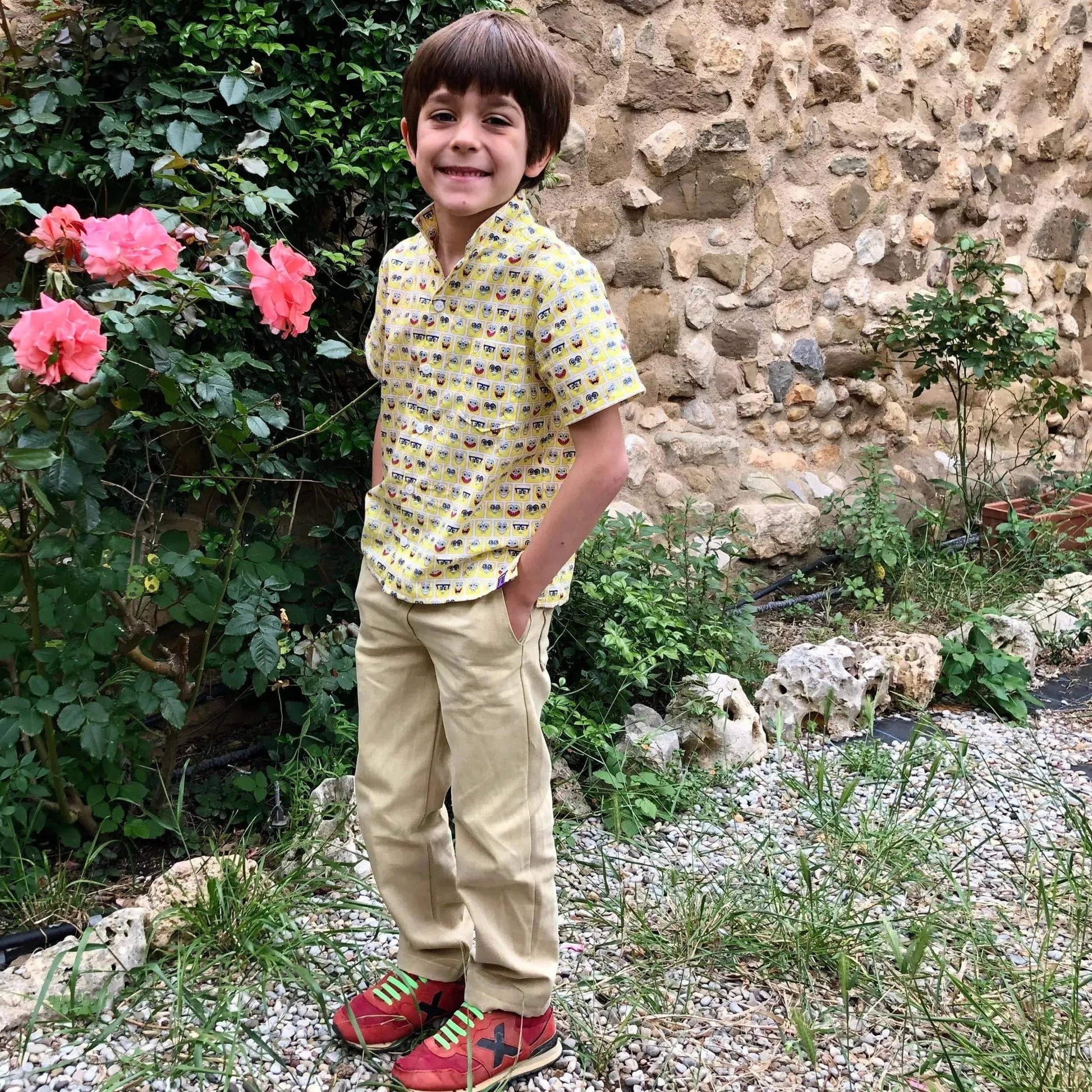 Pants sewing pattern for kids Wardrobe By Me