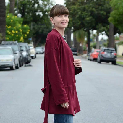 Komi Wrap Jacket Sewing Pattern Wardrobe By Me