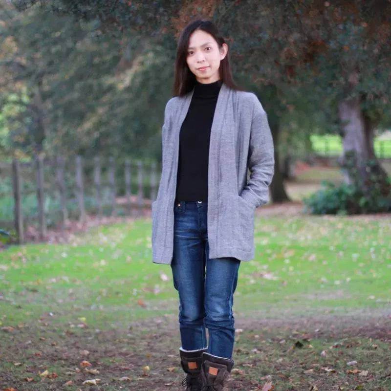 Komi Wrap Jacket Sewing Pattern Wardrobe By Me