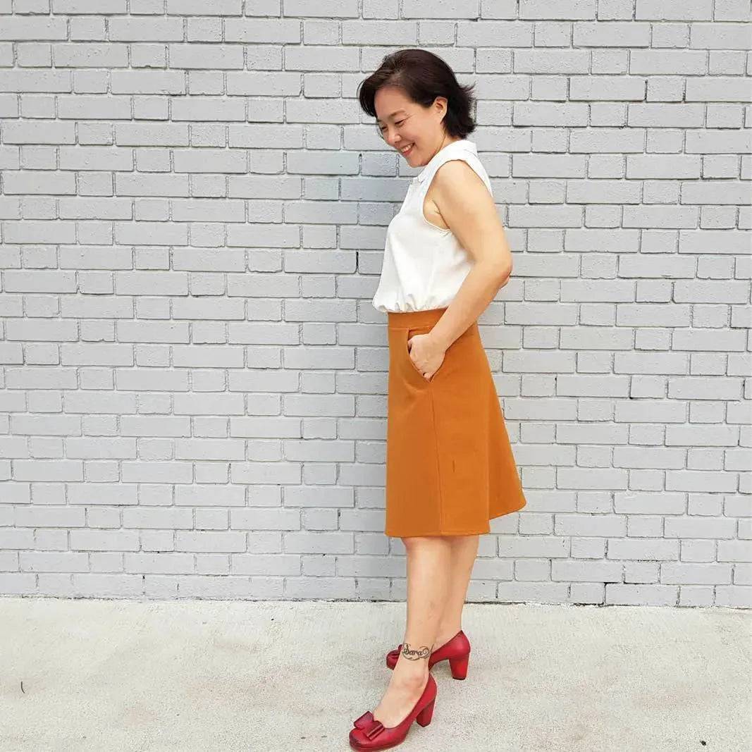 Linea A-line skirt Pattern Wardrobe By Me