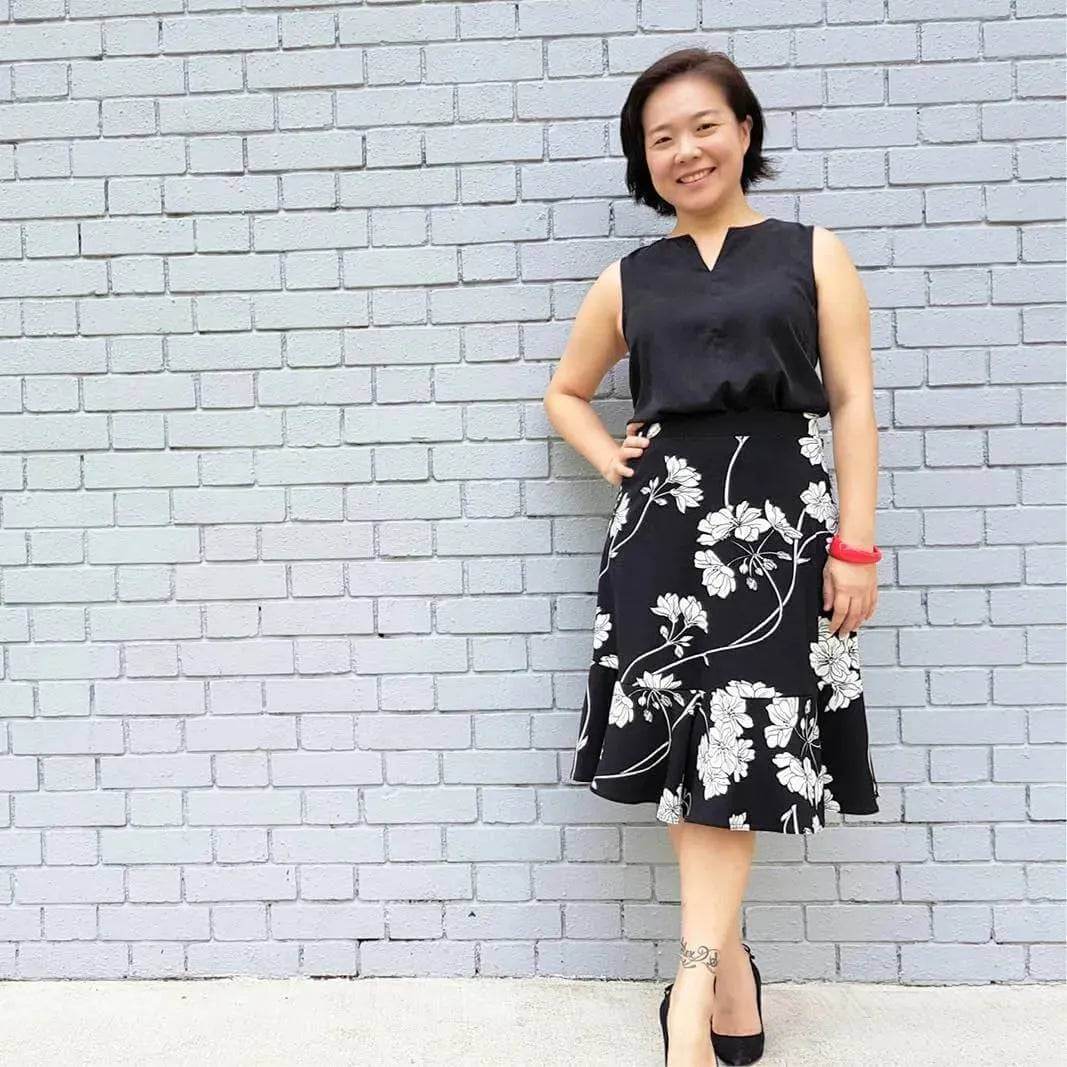 Linea A-line skirt Pattern Wardrobe By Me