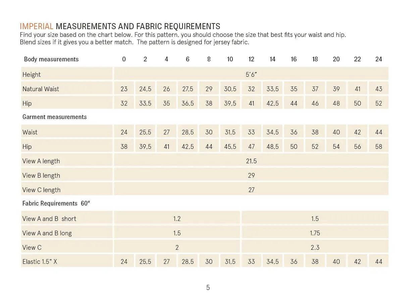 Linea A-line skirt Pattern Wardrobe By Me