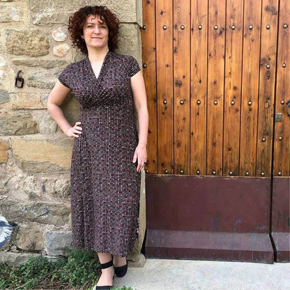 Mirri Wrap Dress Sewing Pattern Wardrobe By Me
