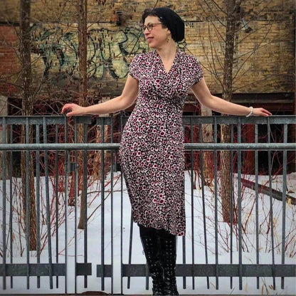 Mirri Wrap Dress Sewing Pattern Wardrobe By Me