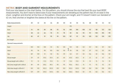 Moira blouse Sewing Pattern Wardrobe By Me