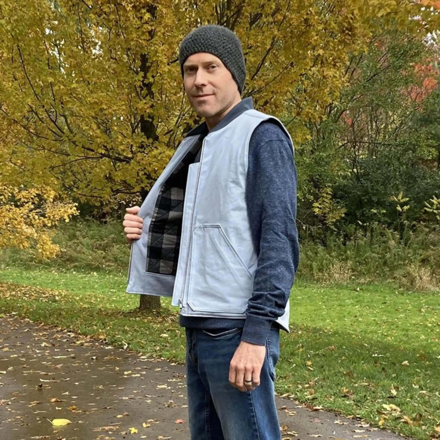 Ozark Vest Sewing Pattern Wardrobe By Me