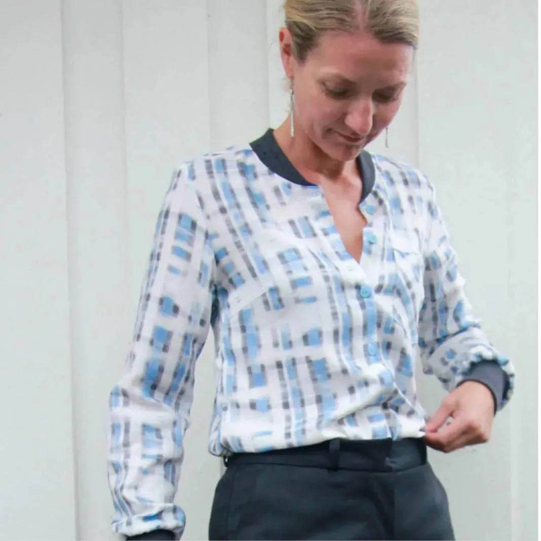Savannah Shirt Sewing Pattern Wardrobe By Me
