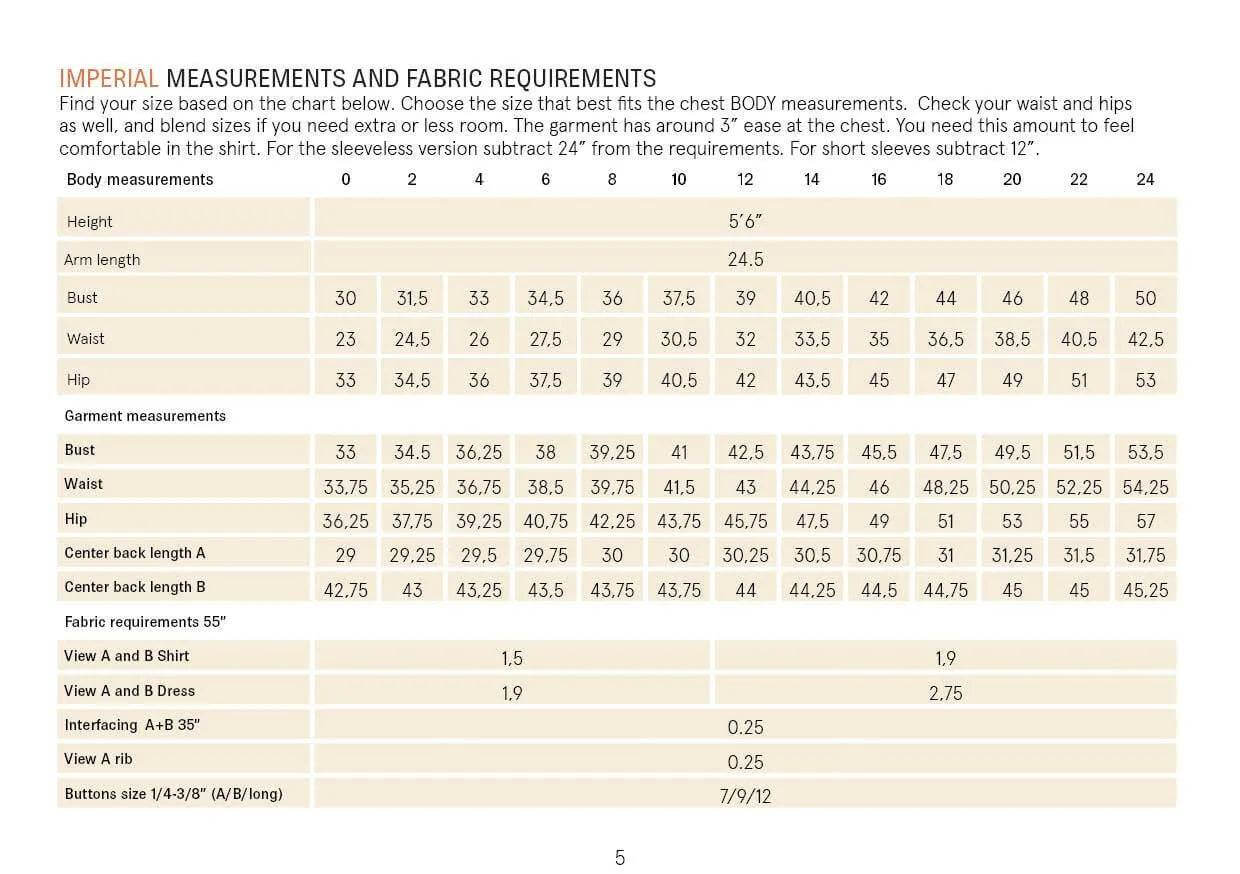 Savannah Shirt Sewing Pattern Wardrobe By Me