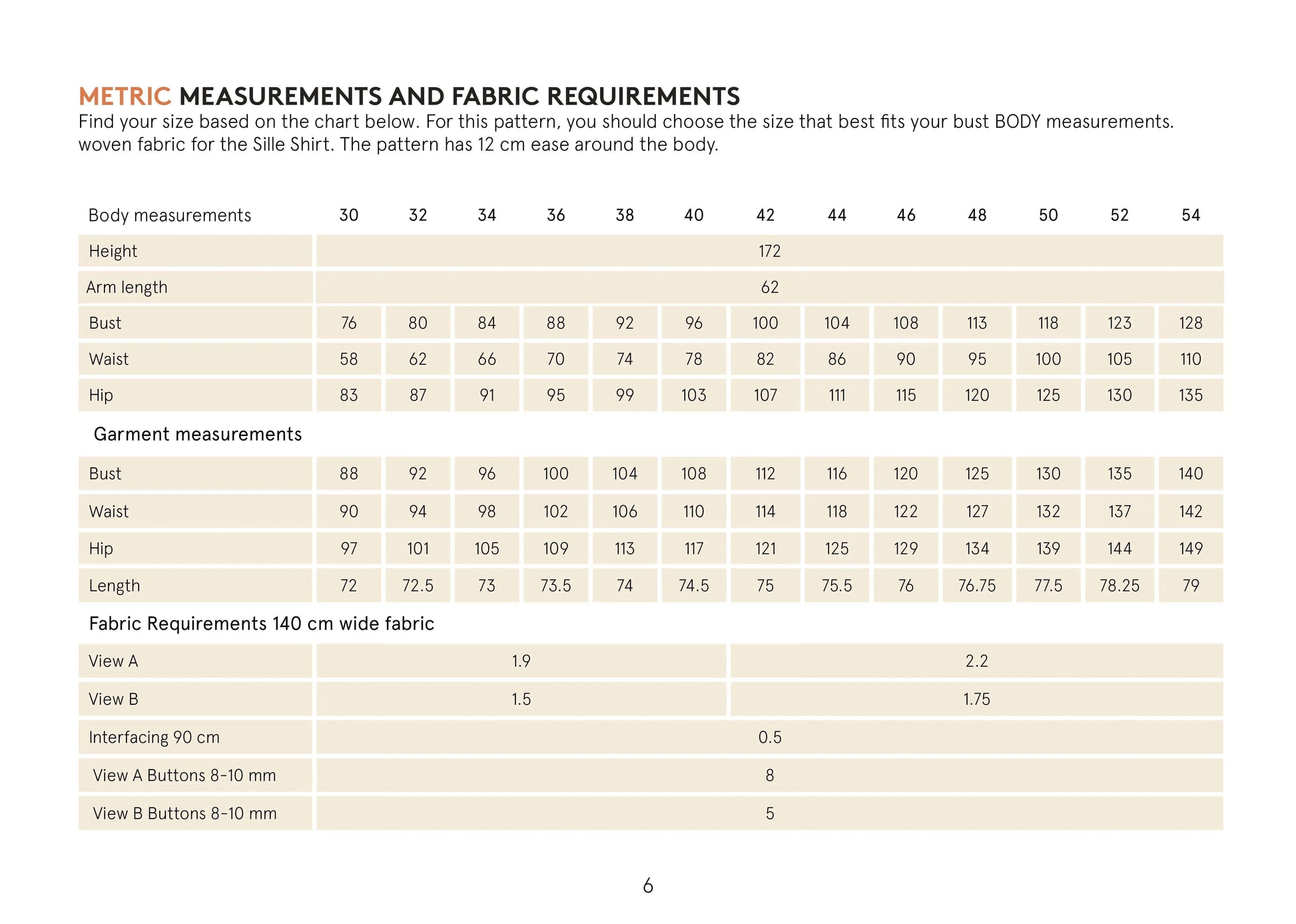 Sille Shirt Sewing Pattern Wardrobe By Me