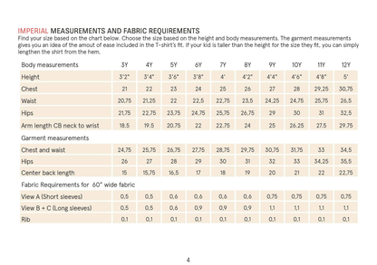 Kids T-shirt Sewing Pattern Wardrobe By Me