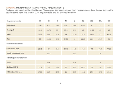 Tank top sewing pattern Wardrobe By Me