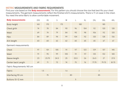 Tropical Shirt sewing pattern Wardrobe By Me