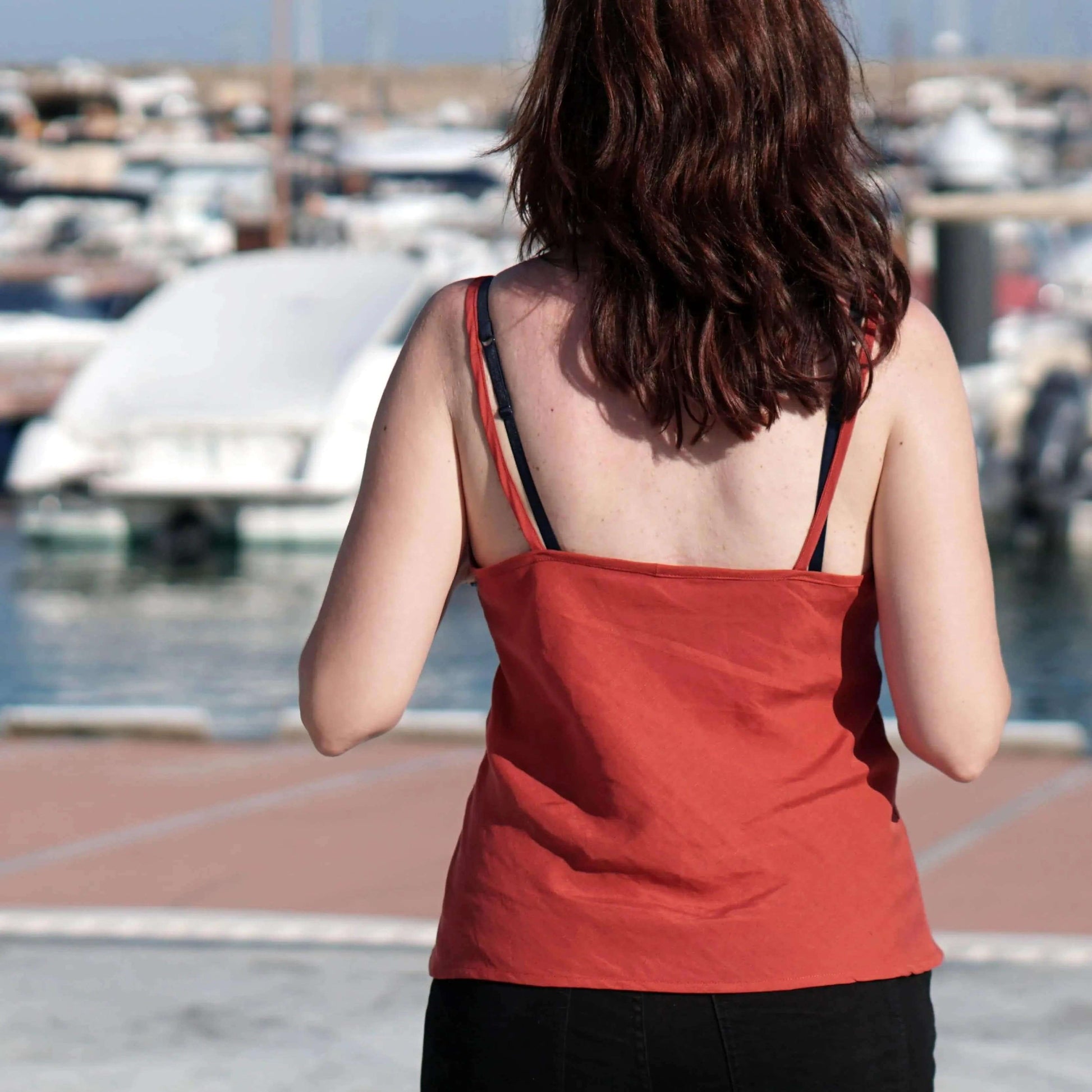 V-neck Camisole sewing pattern Wardrobe By Me