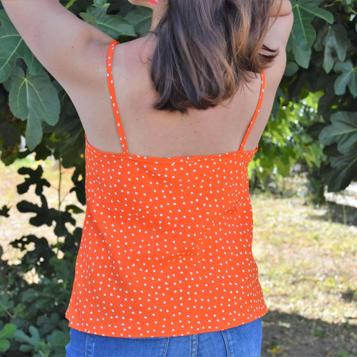 V-neck Camisole sewing pattern Wardrobe By Me
