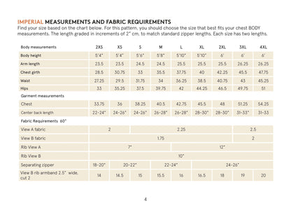 Zipper Hoodie Sewing Pattern-Unisex Wardrobe By Me