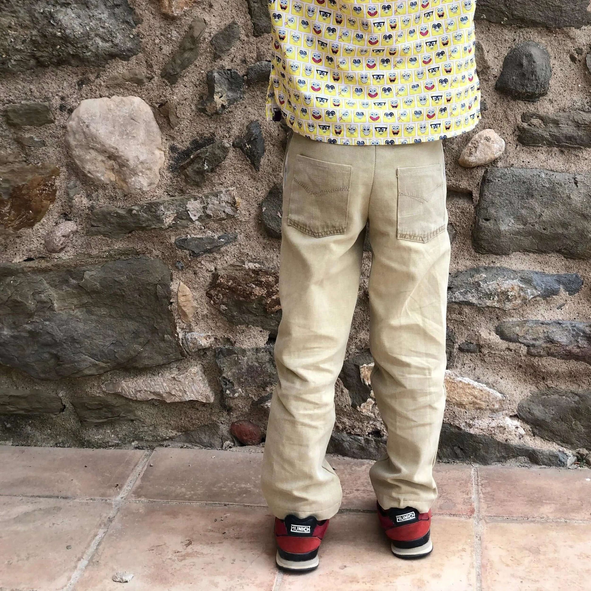 Pants sewing pattern for kids Wardrobe By Me