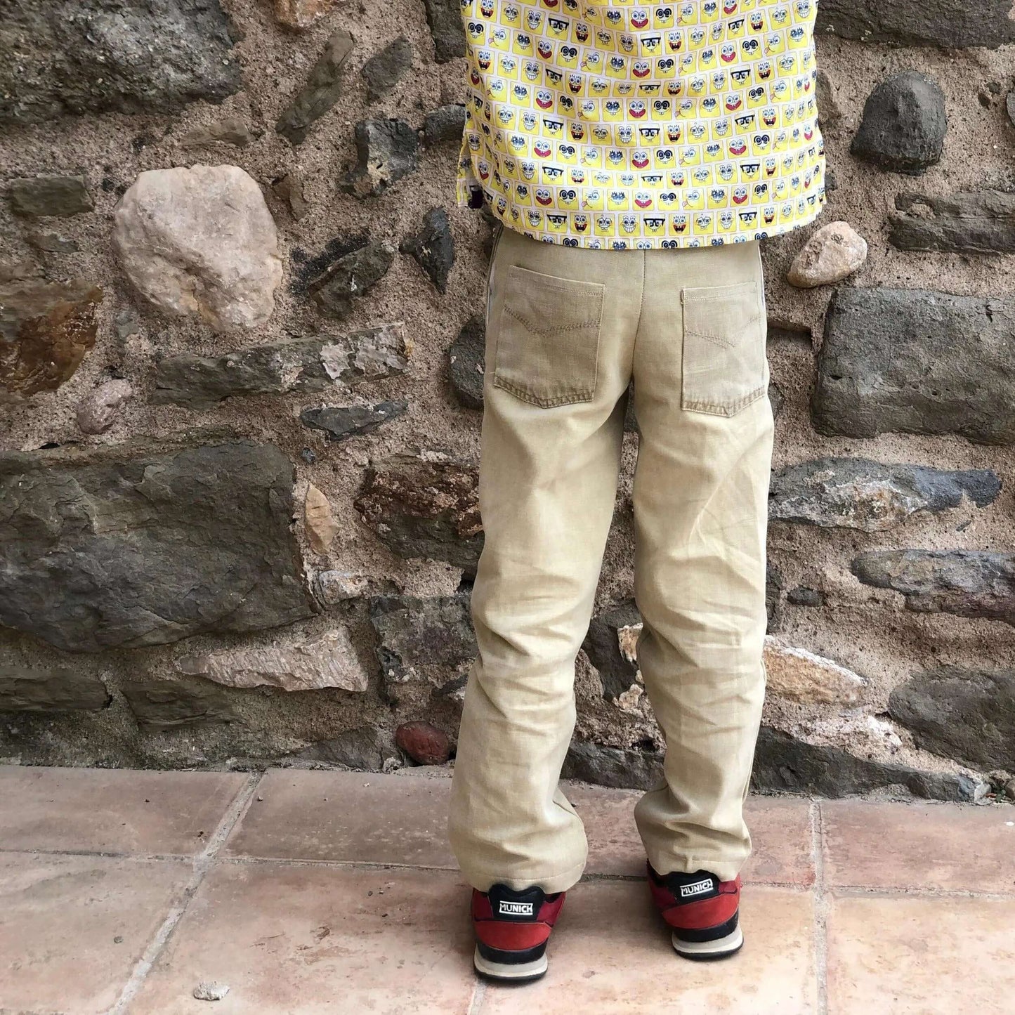 Pants sewing pattern for kids Wardrobe By Me