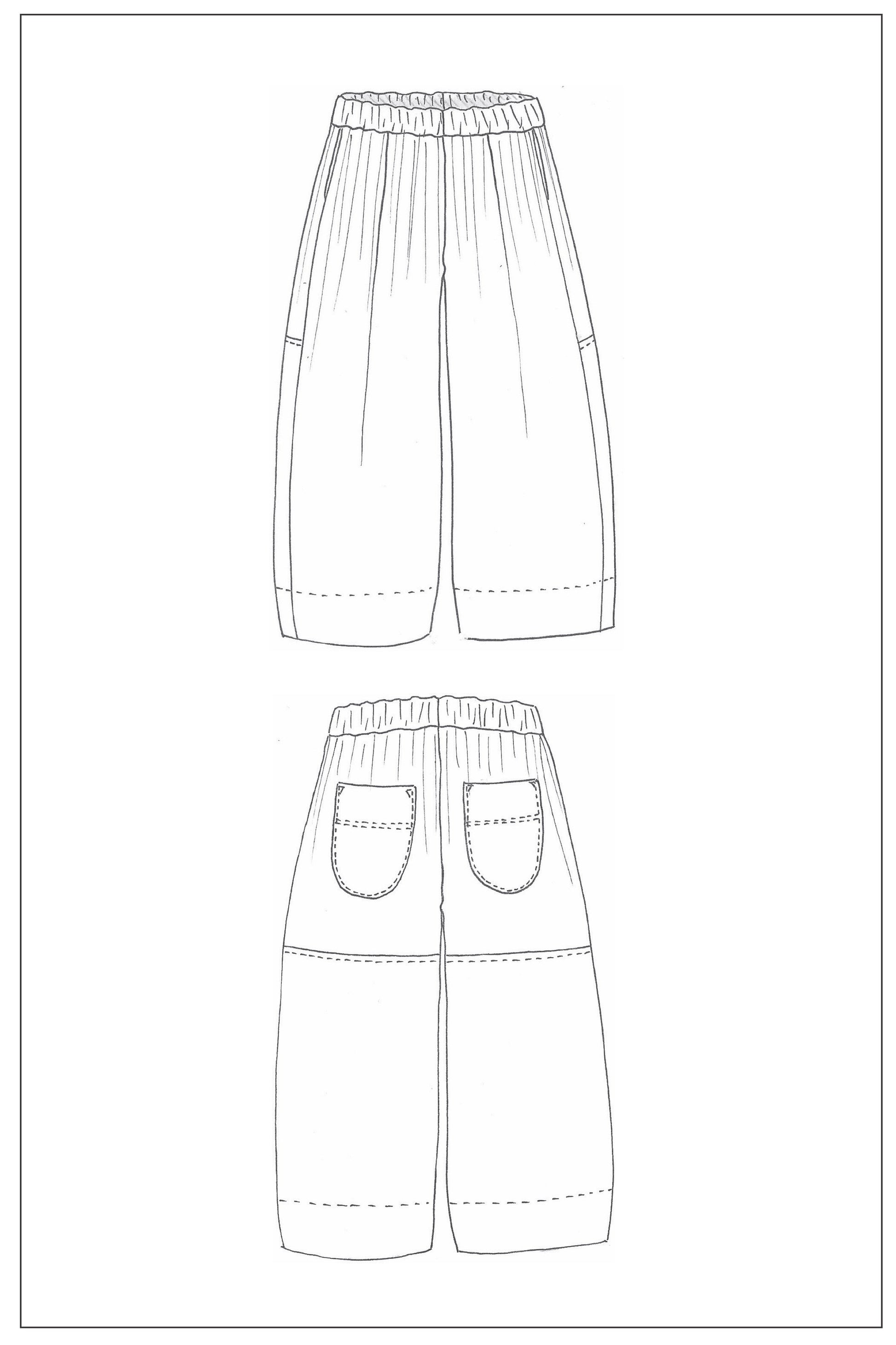 ZW Block Pant - PDF Pattern