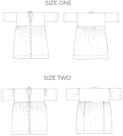 ZW Gather Dress - PDF Pattern