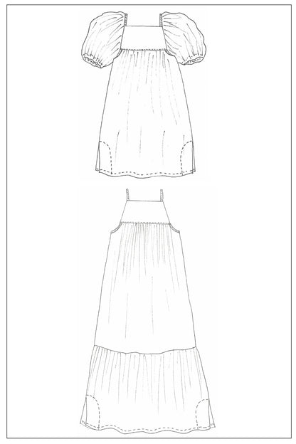 ZW Tier Dress - PDF Pattern