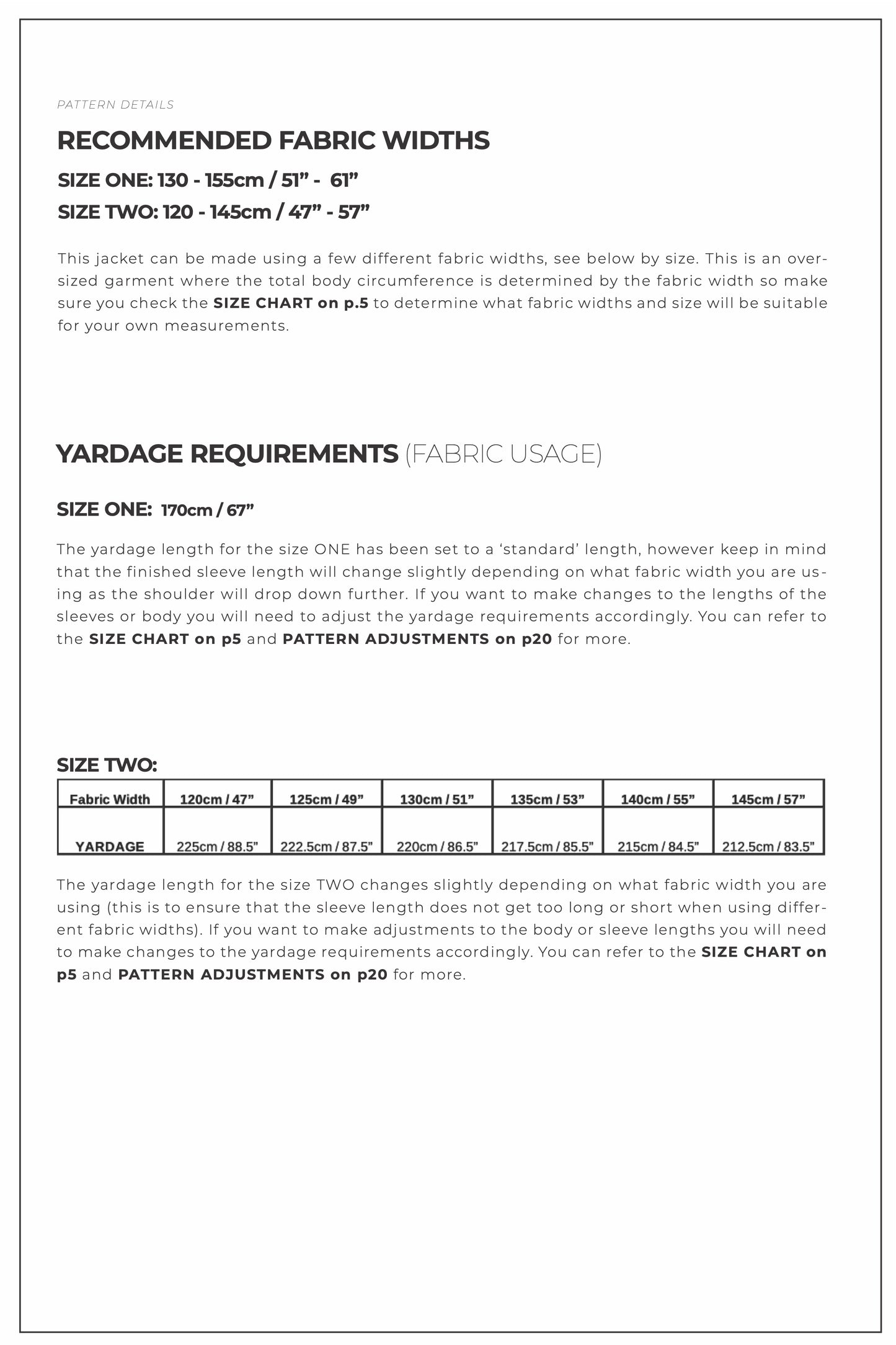 ZW Workwear Jacket - PDF Pattern