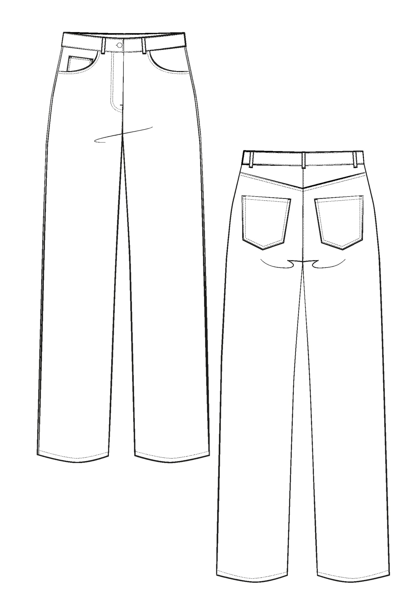 Jean Worn - Patron papier - Maison Fauve