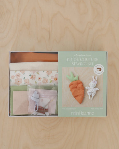 Ensemble à coudre - Mini Lapin Jeanne  - Mes petites lunes