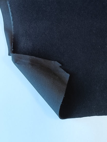 Laine entoilée - Noir