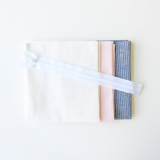 Sewing set - Small pencil case - Stripes