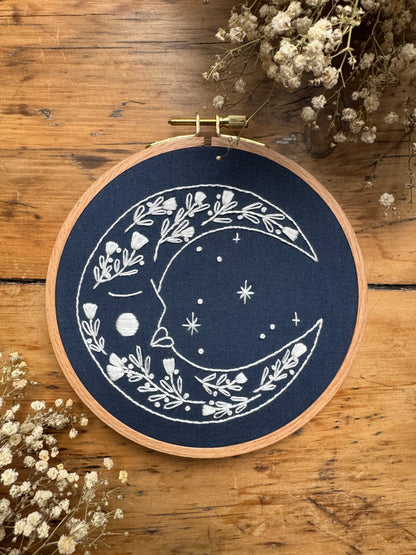 Ensemble de broderie - Lune bleue - Twin Folk